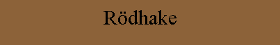 Rödhake 